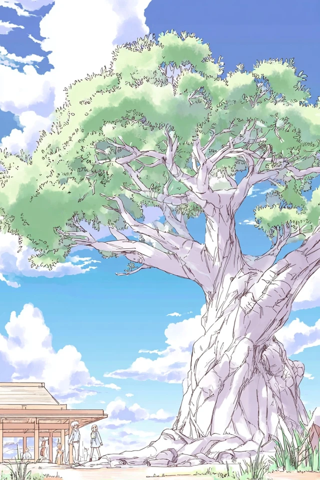 Serene Anime Portrait - Image 5