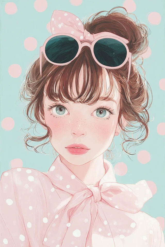 Pastel Polka Dot Dream - Image 1