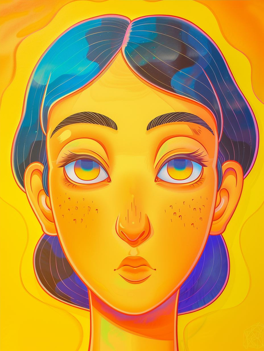 Golden Hues of Digital Femininity - Image 4