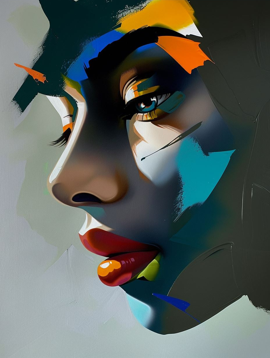 Abstract Visions of Feminine Grace - Image 3