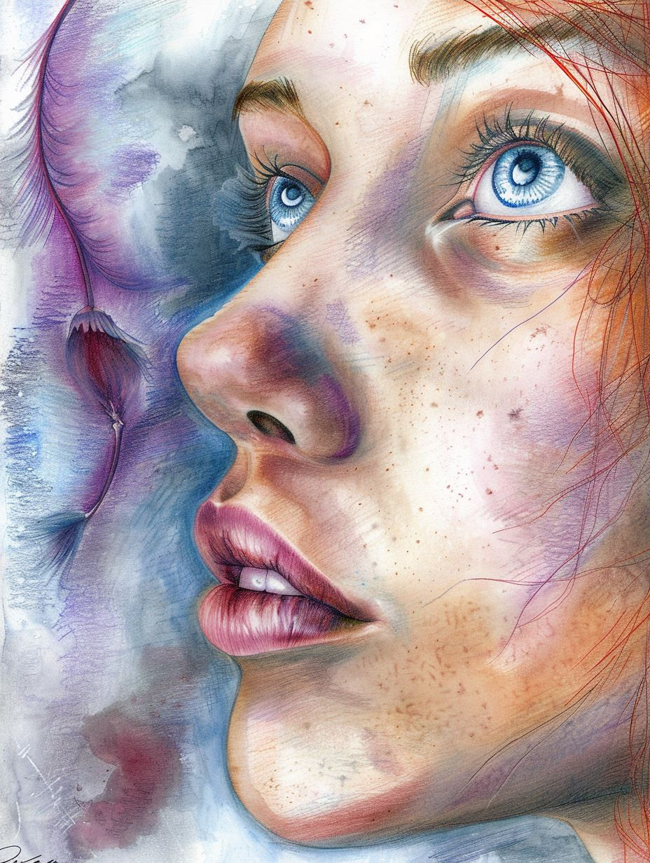 Ethereal Prism Portrait Studies - Image 4