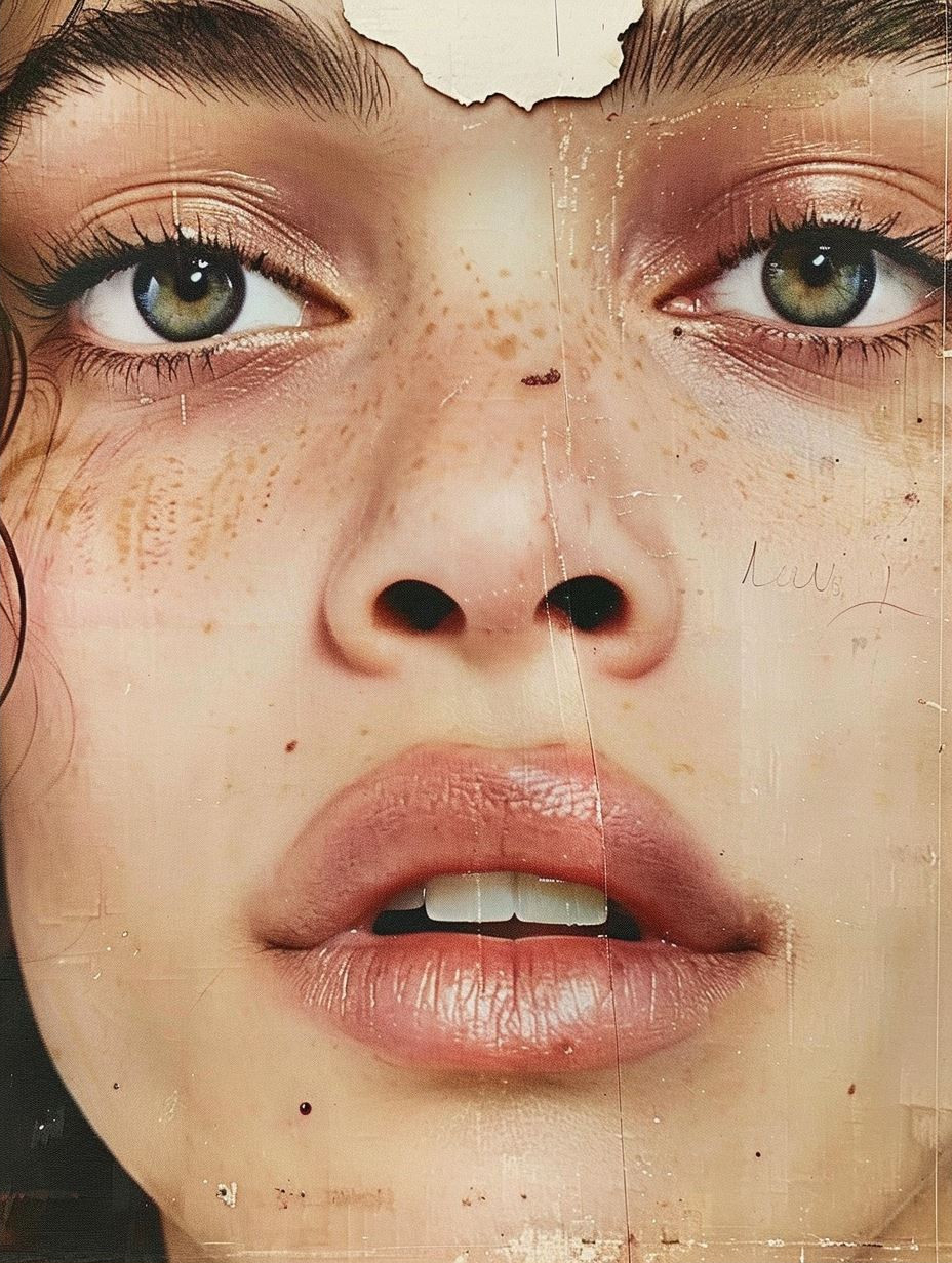 Fragmented Beauty: A Collage of Gazes - Image 2