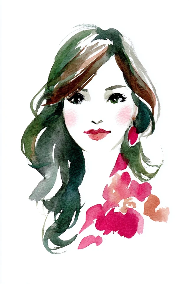 Watercolor Dreams: Art and Nature - Image 1