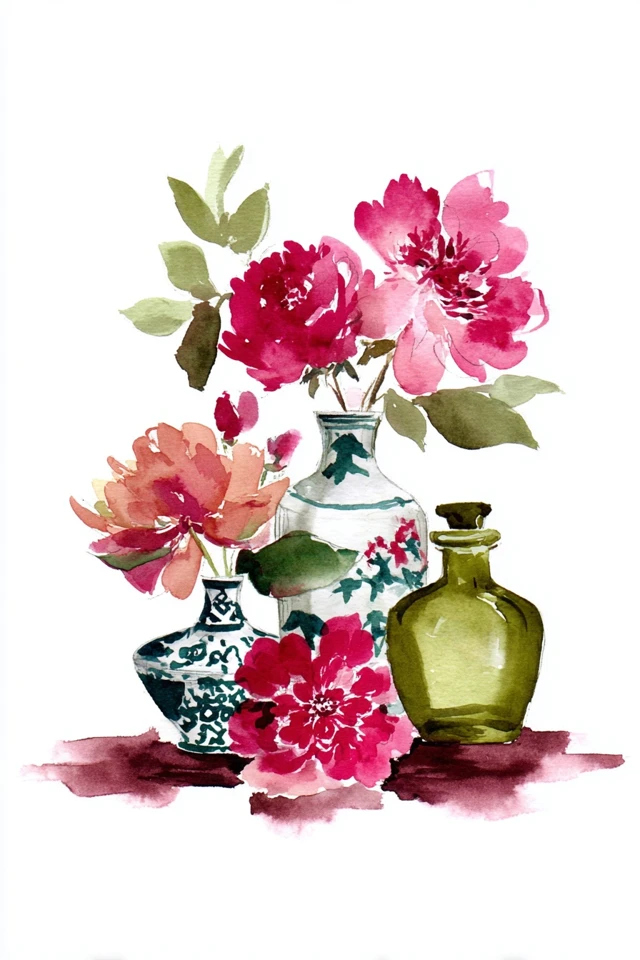 Watercolor Dreams: Art and Nature - Image 3