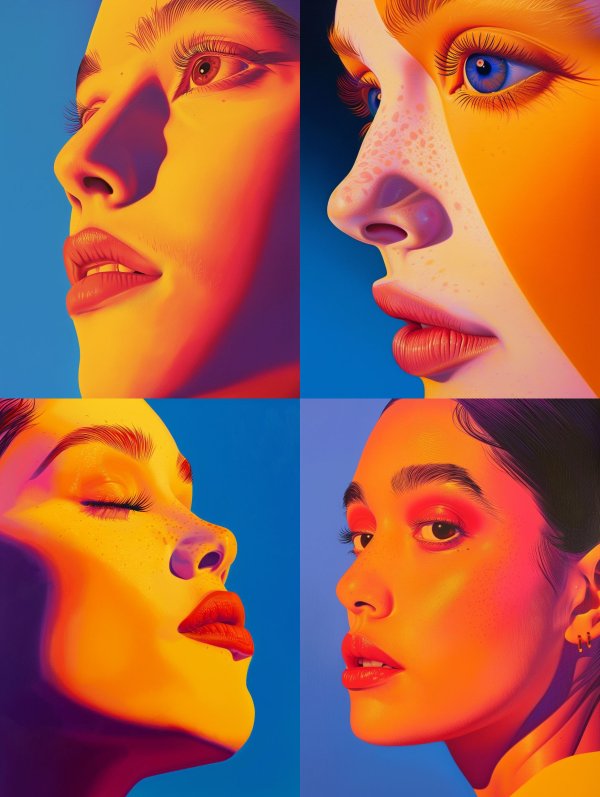 Vibrant Spectrum of Beauty