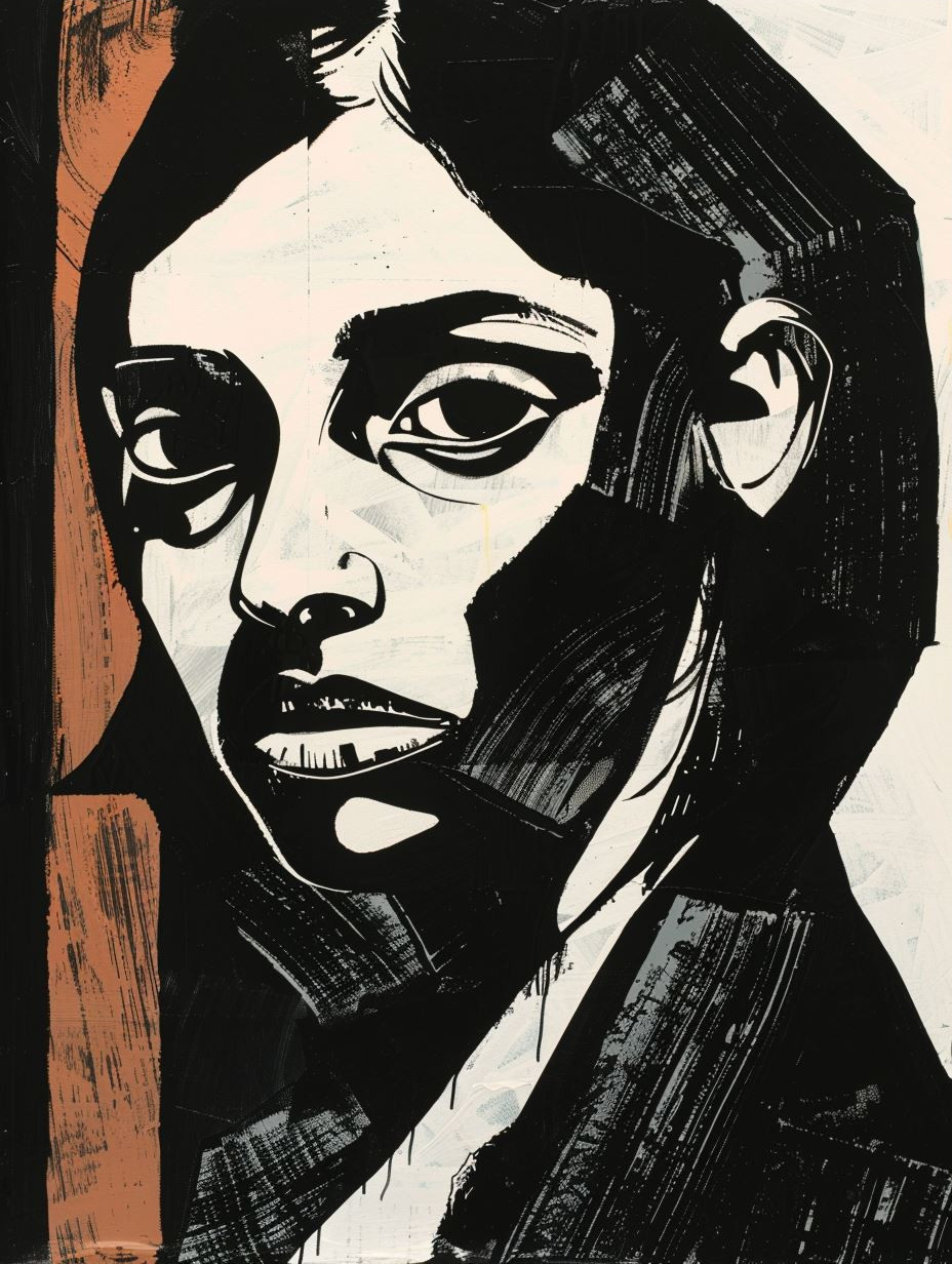 Dramatic High Contrast Portrait Studies - Image 3