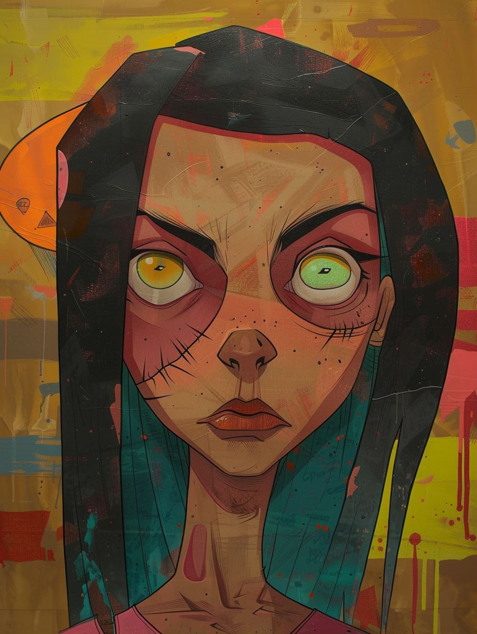 Eclectic Modern Portraiture Study - Image 1
