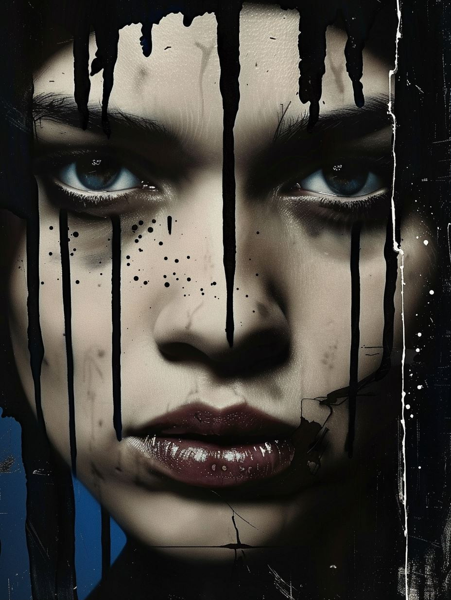 Ink Drip Melancholy - Image 1