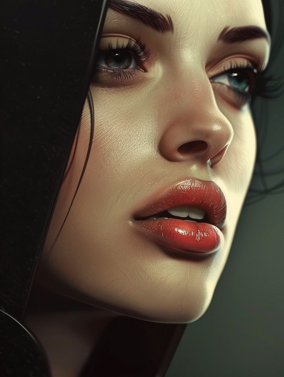 Sleek Cinematic Portraiture Study - Image 3