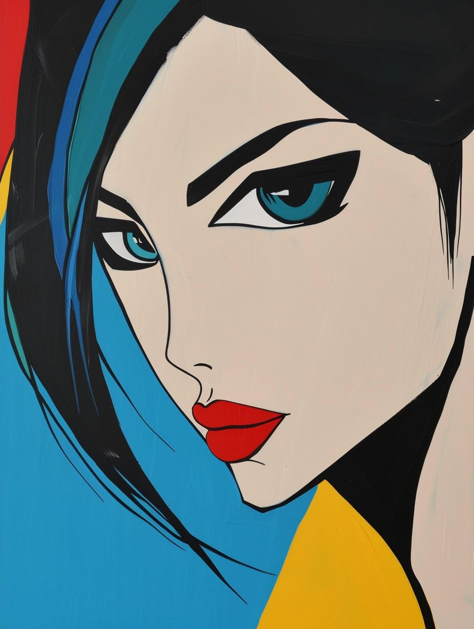 Modern Noir Stylized Portraits - Image 2