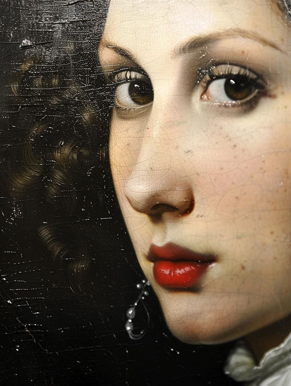 Timeless Elegance in Classical Portraiture - Image 1