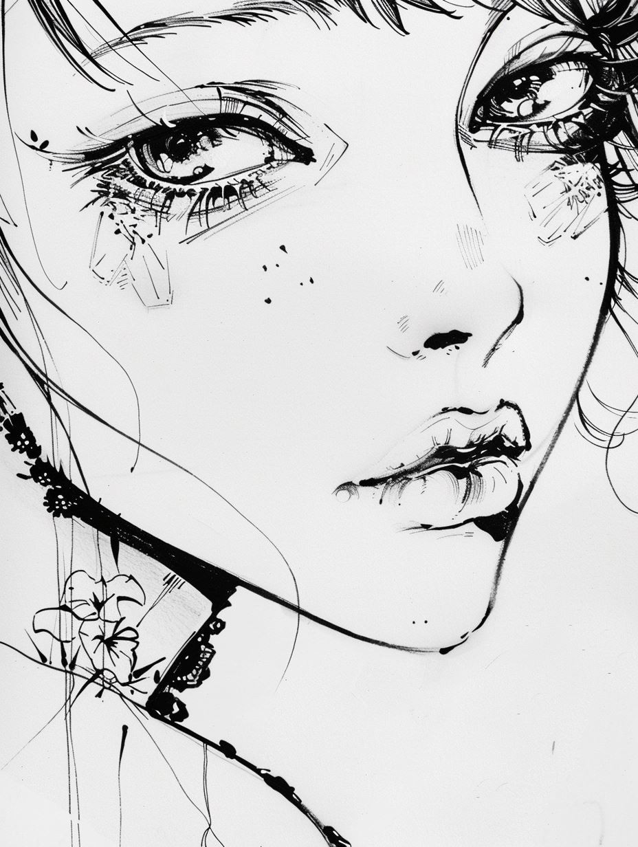 Ethereal Ink: Four Visions of Feminine Grace - Image 3