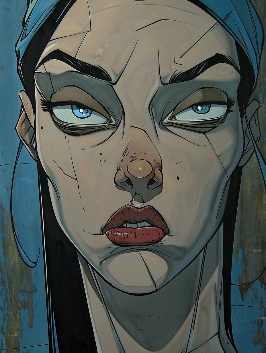 Gritty Urban Comic Portrait - Image 4