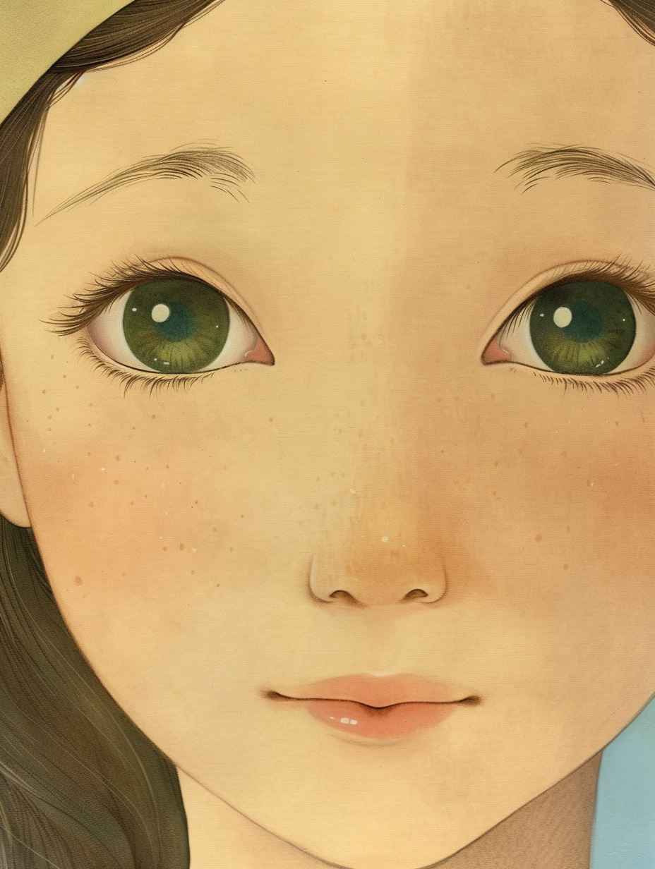 Ethereal Gaze of Quiet Innocence - Image 3