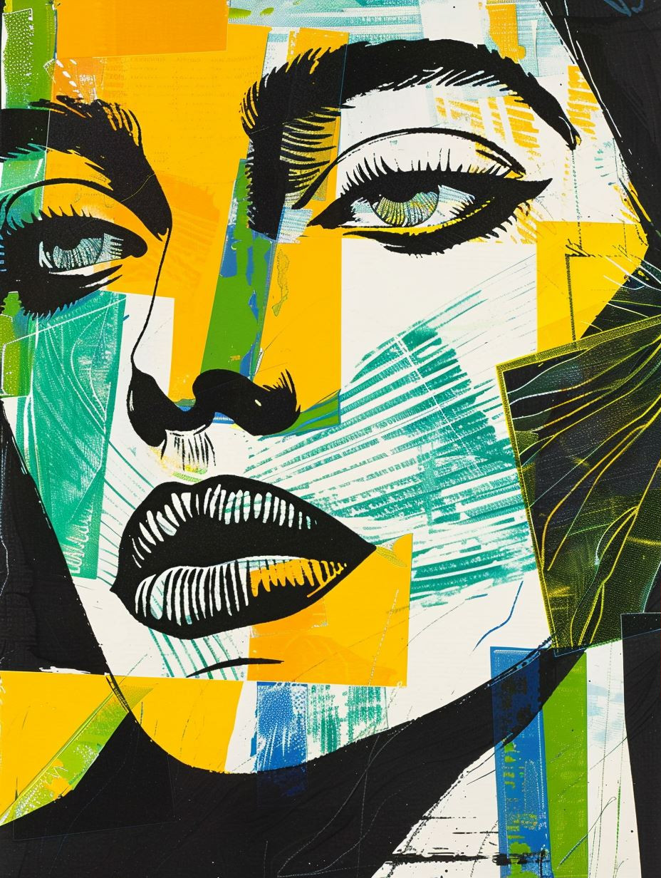 Fragmented Gazes in Color - Image 1