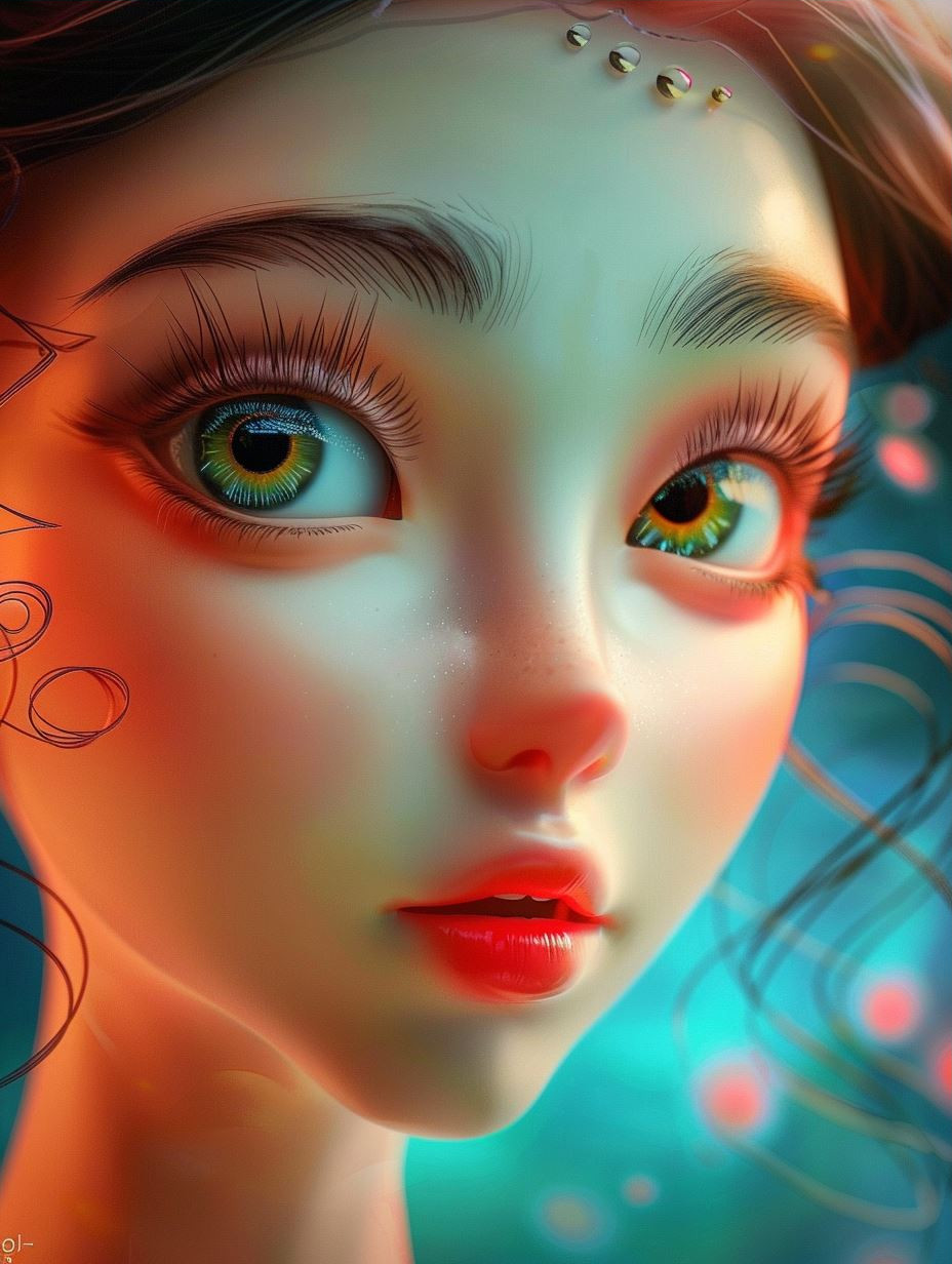 Ethereal Visions of Digital Beauty - Image 3