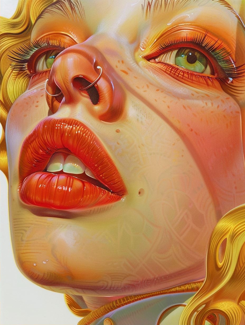 Golden Hour Surrealist Portrait - Image 2