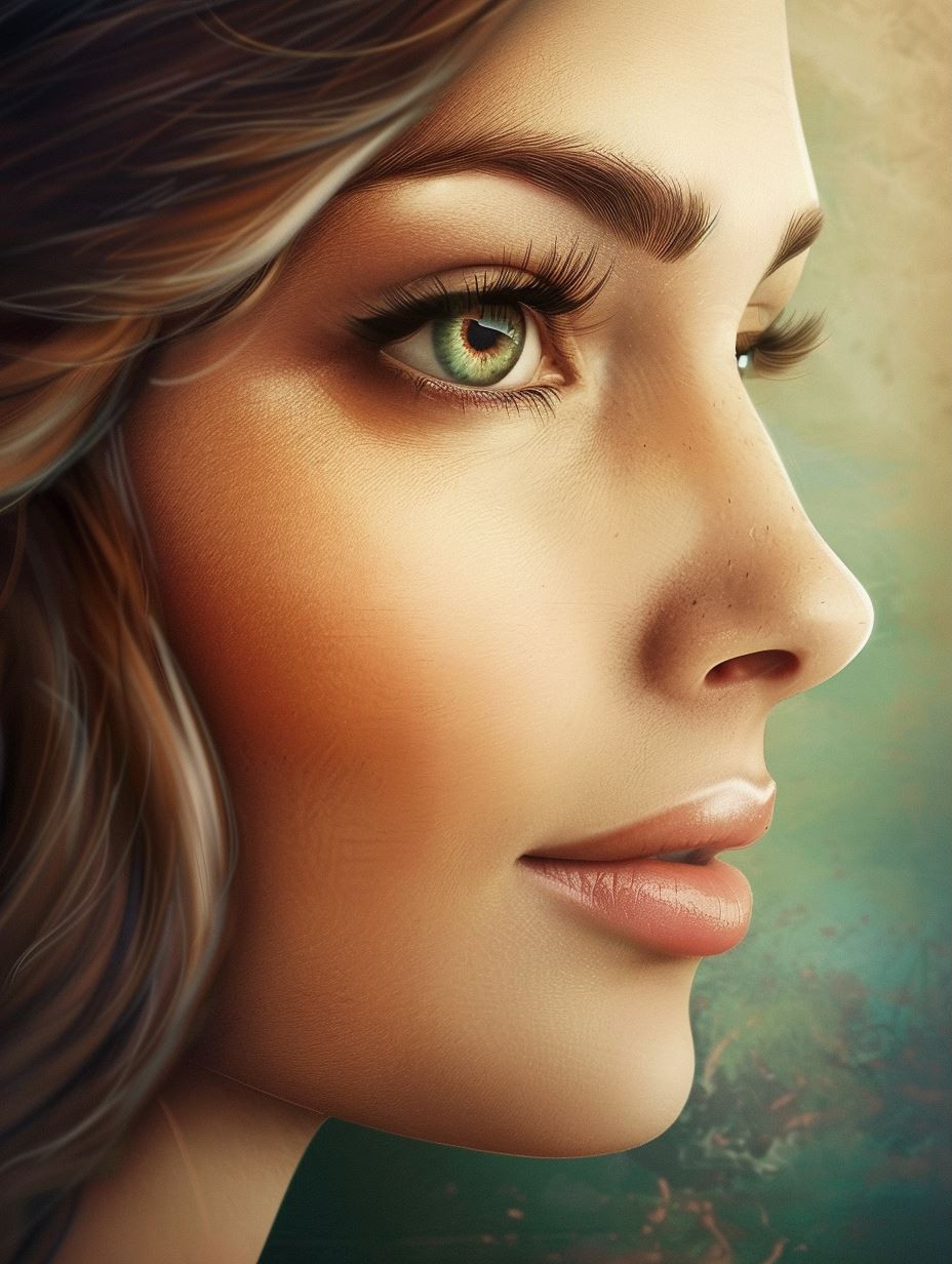 Ethereal Glow Feminine Portraits - Image 1