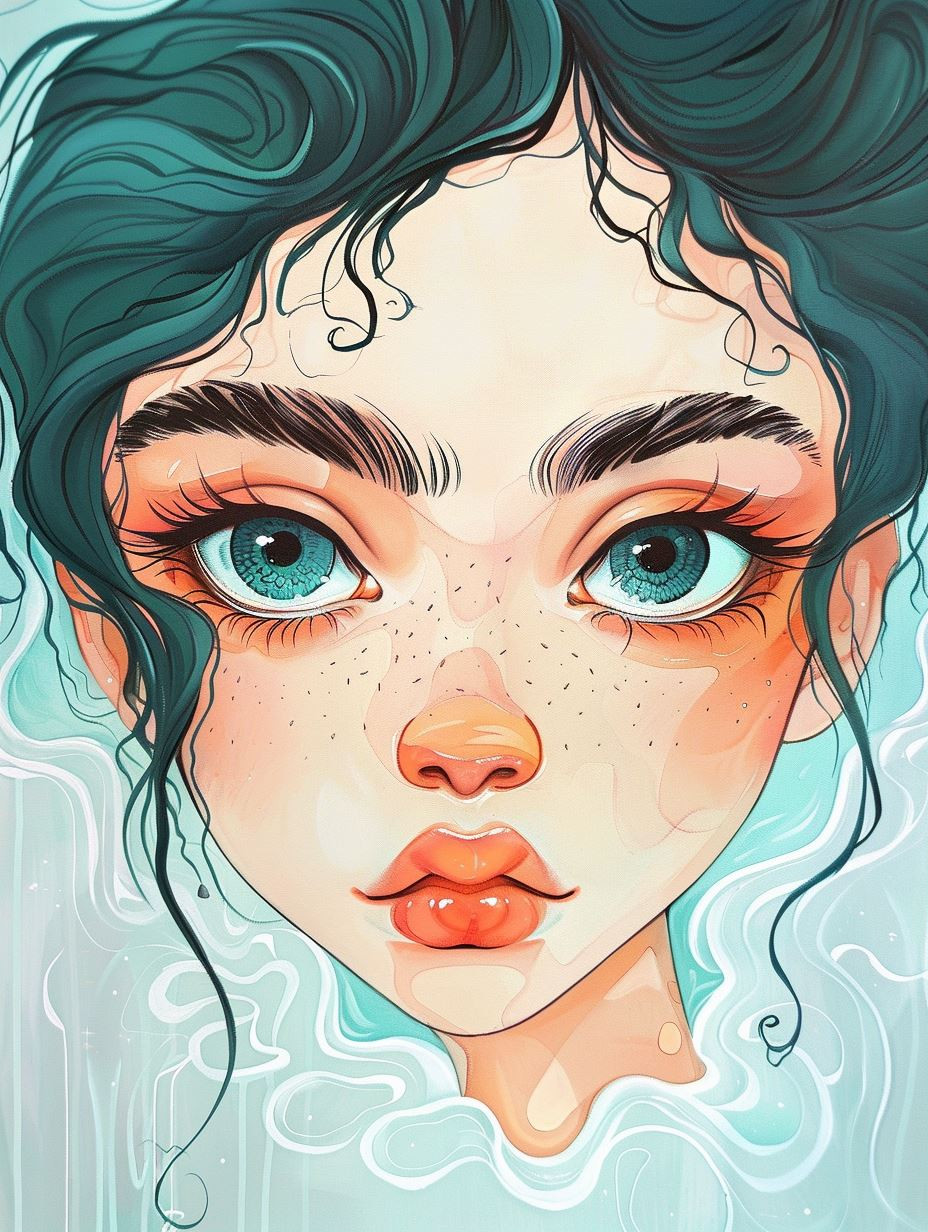 Ethereal Portraits of Dreamy Maidens - Image 1