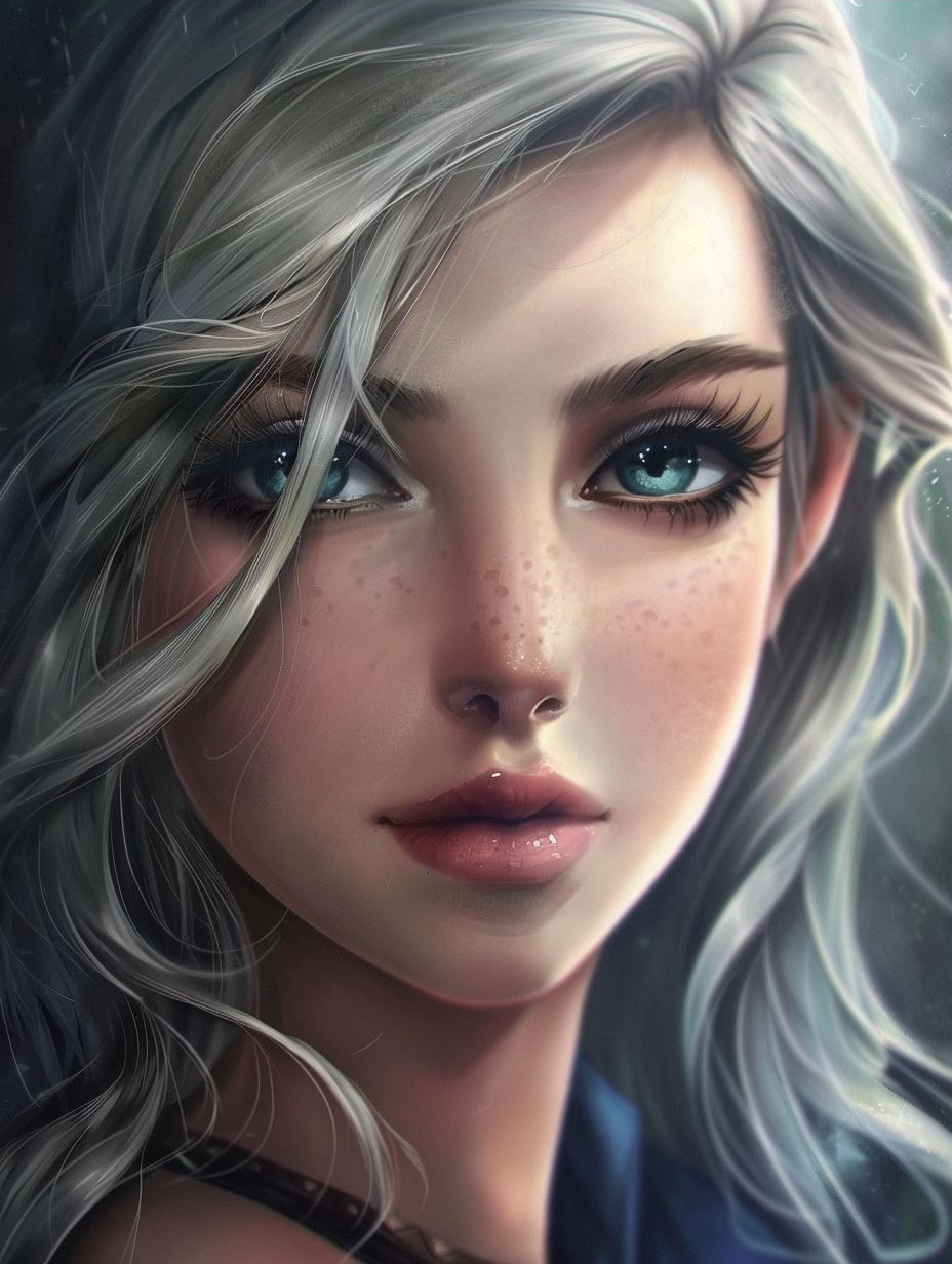 Ethereal Visions: A Quartet of Digital Portraits - Image 3