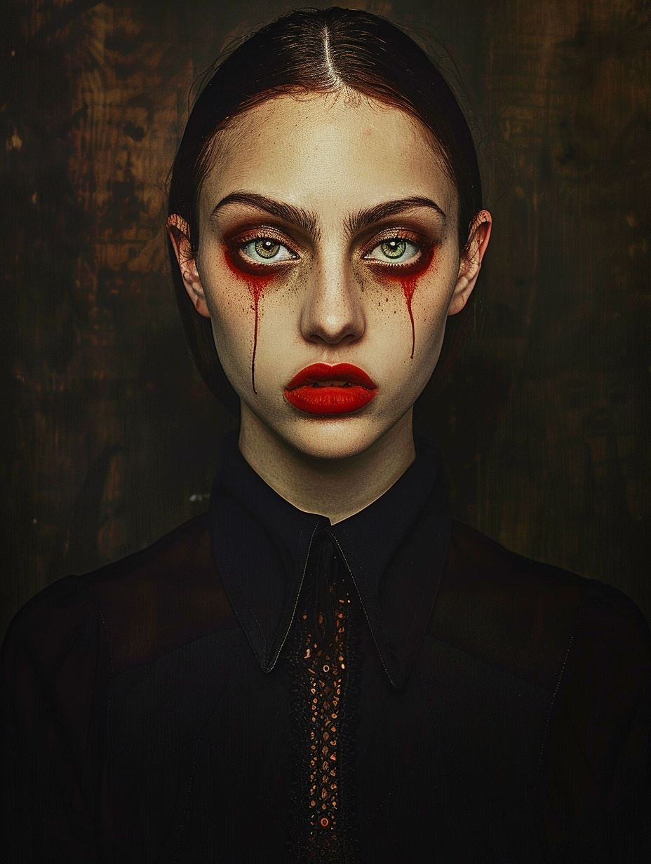 Melancholic Gothic Portraiture Series - Image 2