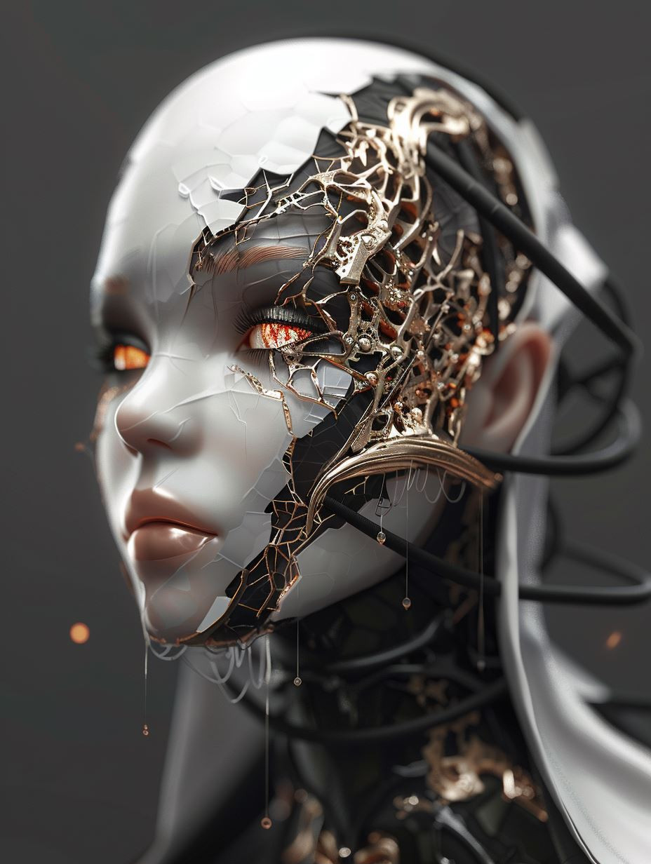 Golden Fragments of Cybernetic Soul - Image 1