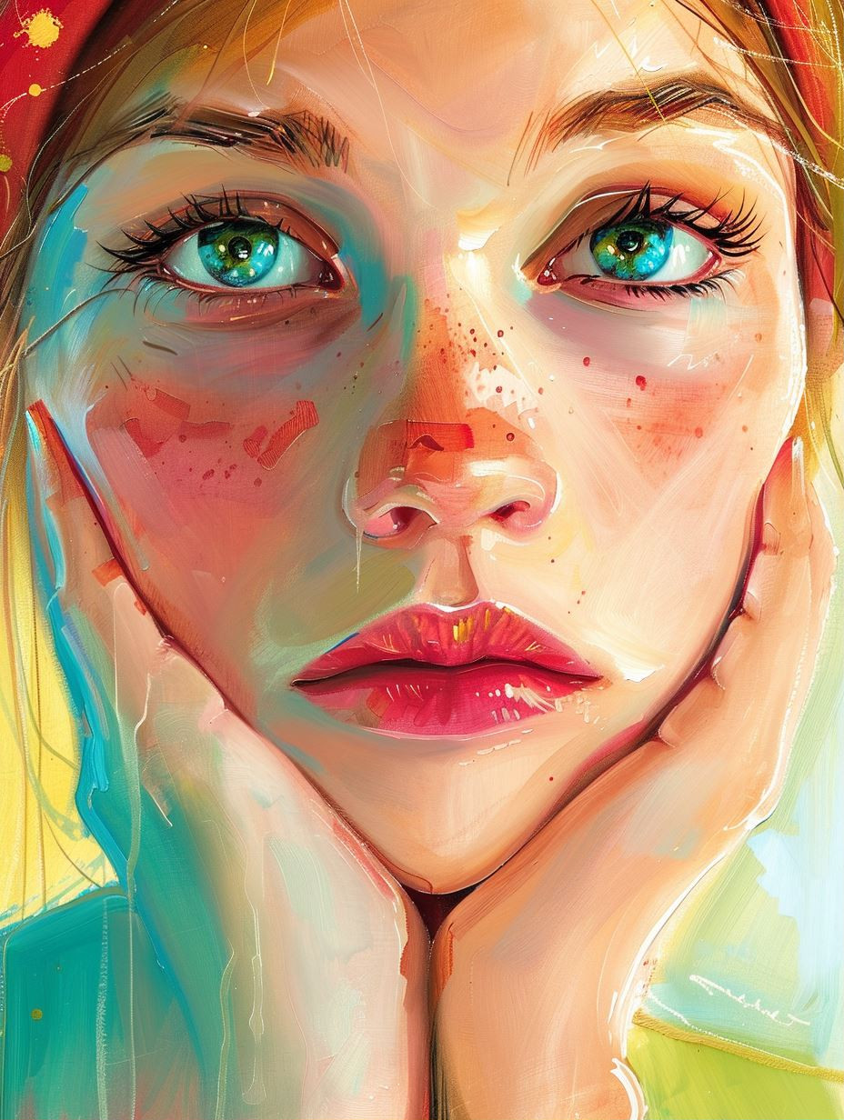 Vibrant Visions of Feminine Grace - Image 1