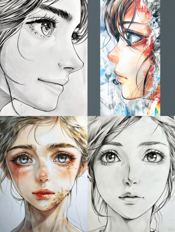 Ethereal Visions of Digital Portraiture