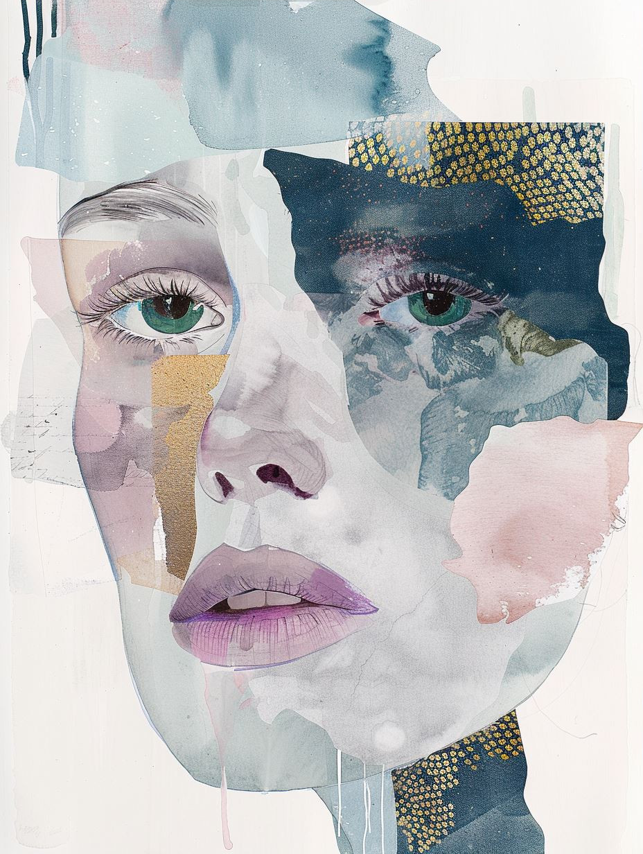 Fragmented Dreams of Ethereal Faces - Image 3