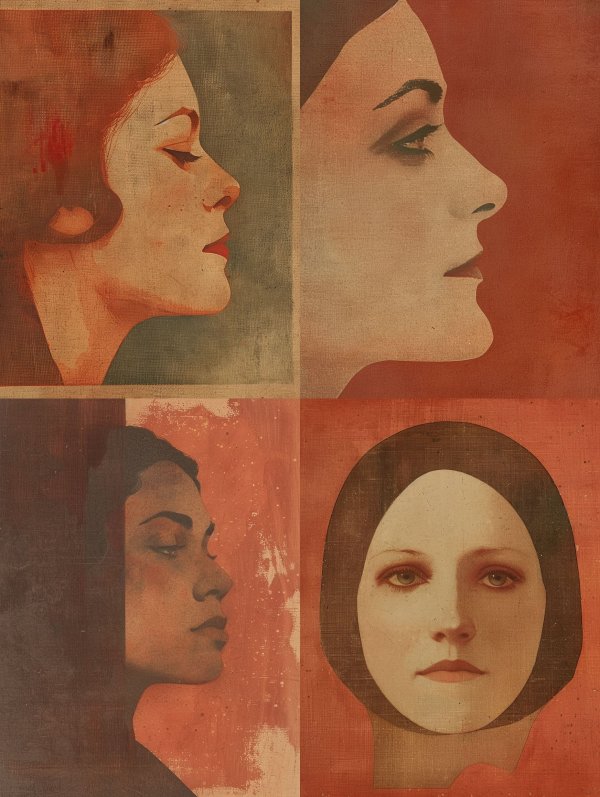 Vintage Portraits in Muted Tones
