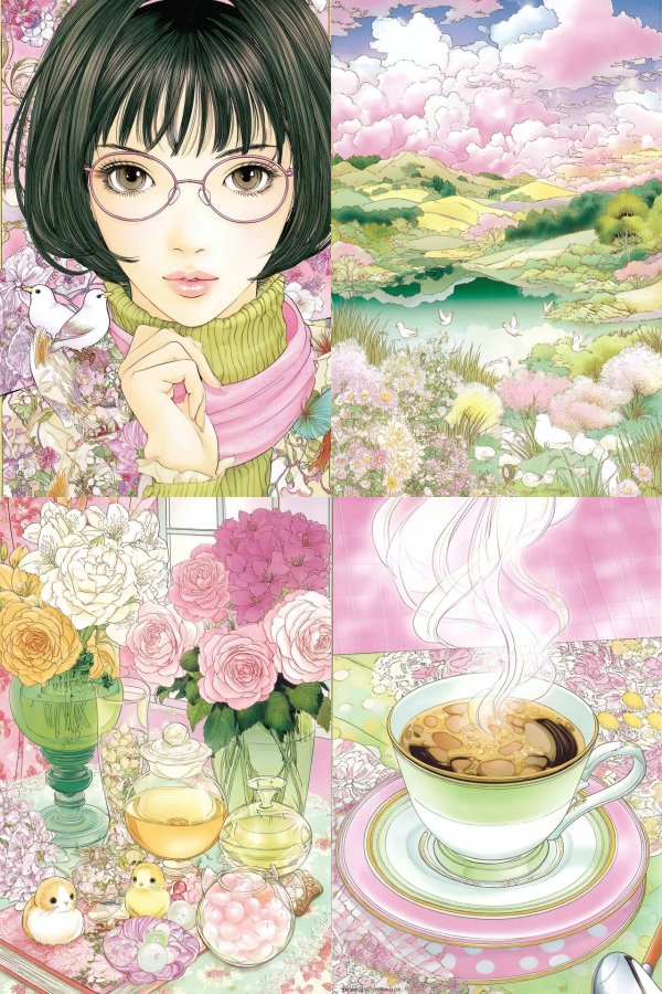 Pastel Dreams of a Quiet Afternoon