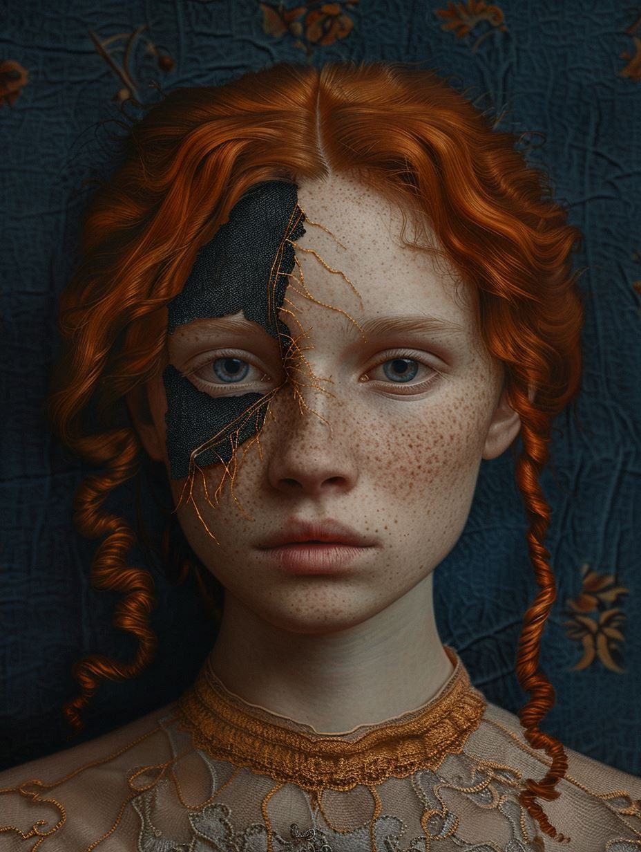 Surreal Fragmented Porcelain Beauty - Image 4