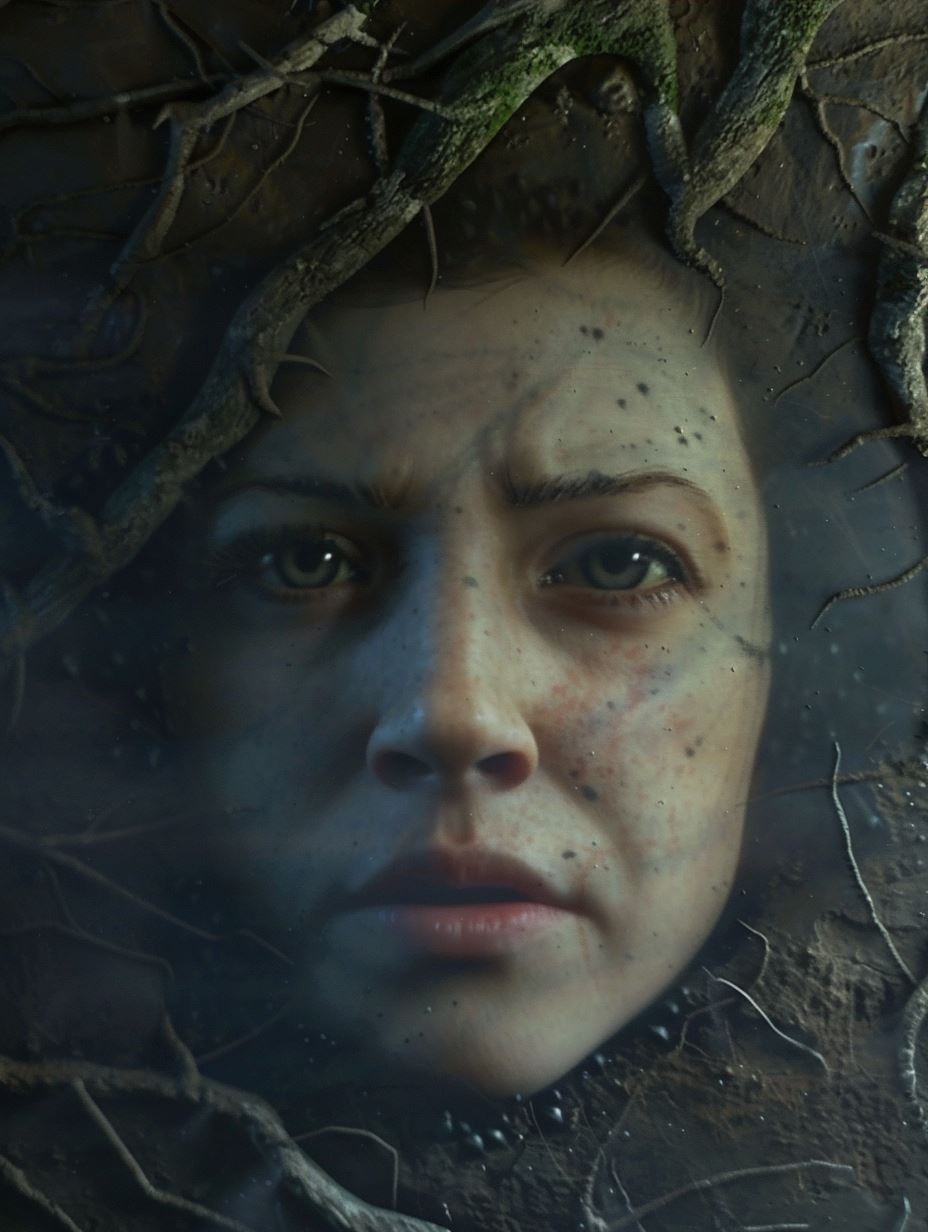 Serene Submerged Ethereal Portrait - Image 3