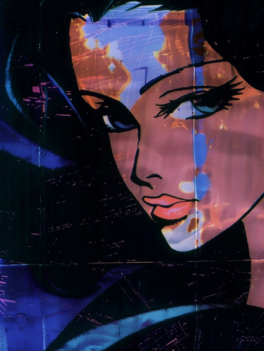 Neon Cyberpunk Noir Vision - Image 2