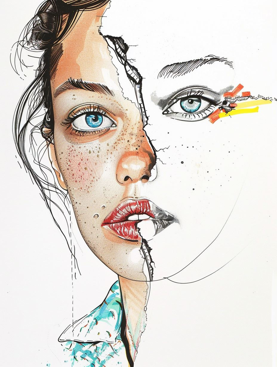 Avant Garde Fashion Illustration Sketches - Image 3