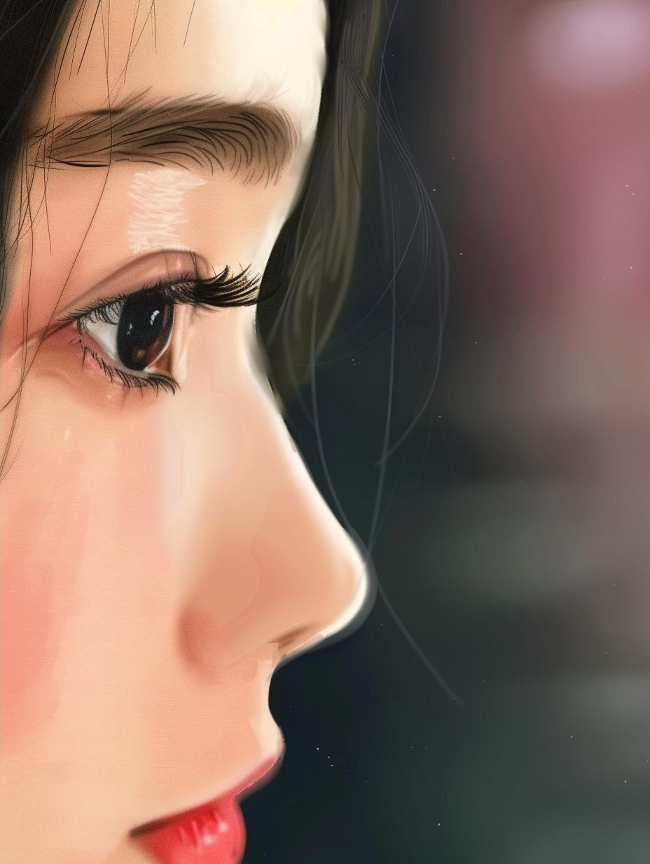 Soft Ethereal Anime Portrait - Image 4