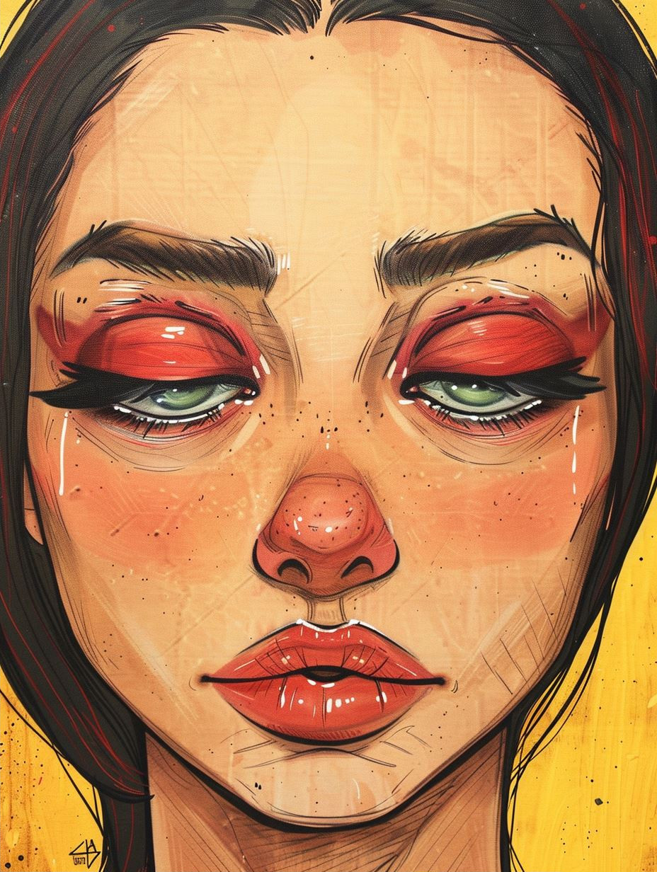 Emotional Spectrum: Four Digital Portraits - Image 2