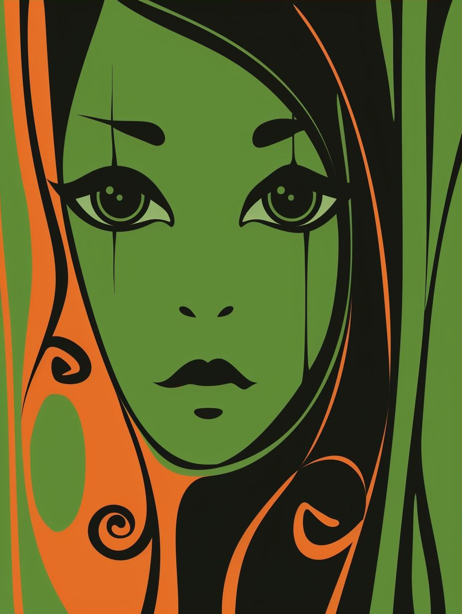 Abstract Dual Tone Portraits - Image 3