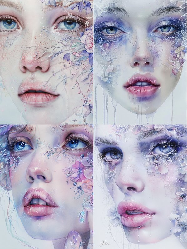 Floral Ethereal Portraits