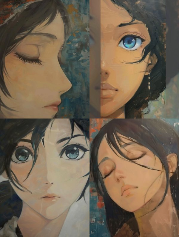 Ethereal Gaze of Silent Dreams