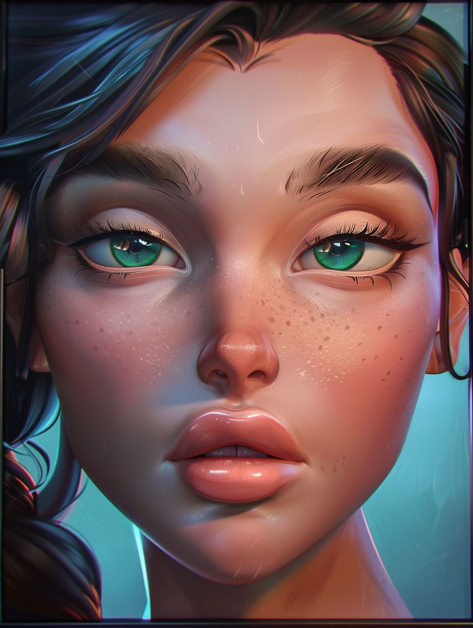 Ethereal Digital Portraits of Mystical Women 1 - Image 3