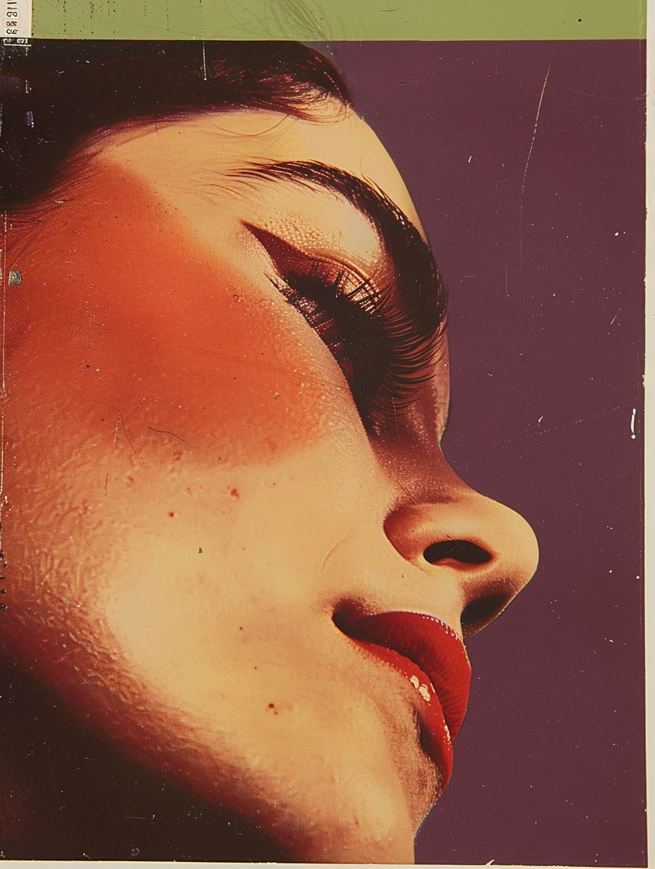 Vintage Cinematic Floral Portraits - Image 4