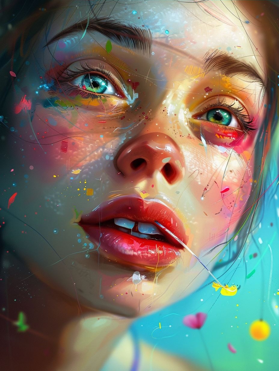 Vibrant Spectrum of Dreaming Eyes - Image 3