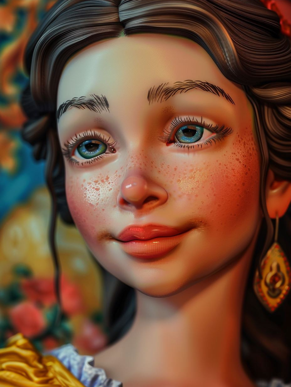 Whimsical Stylized Portraiture Collection - Image 3