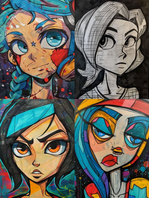 Stylized Modern Character Art Study
