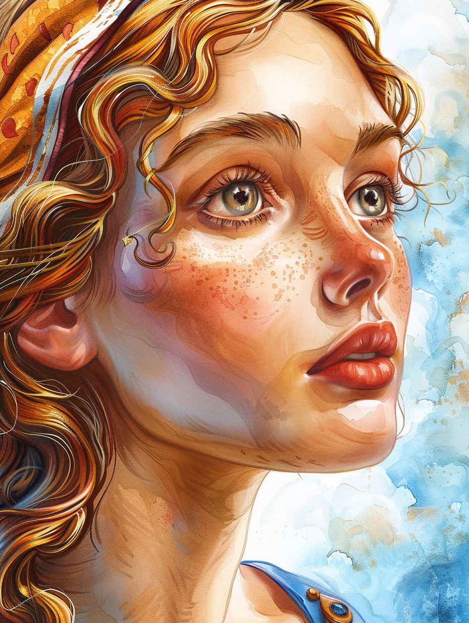 Ethereal Dreamy Portraiture Study - Image 4