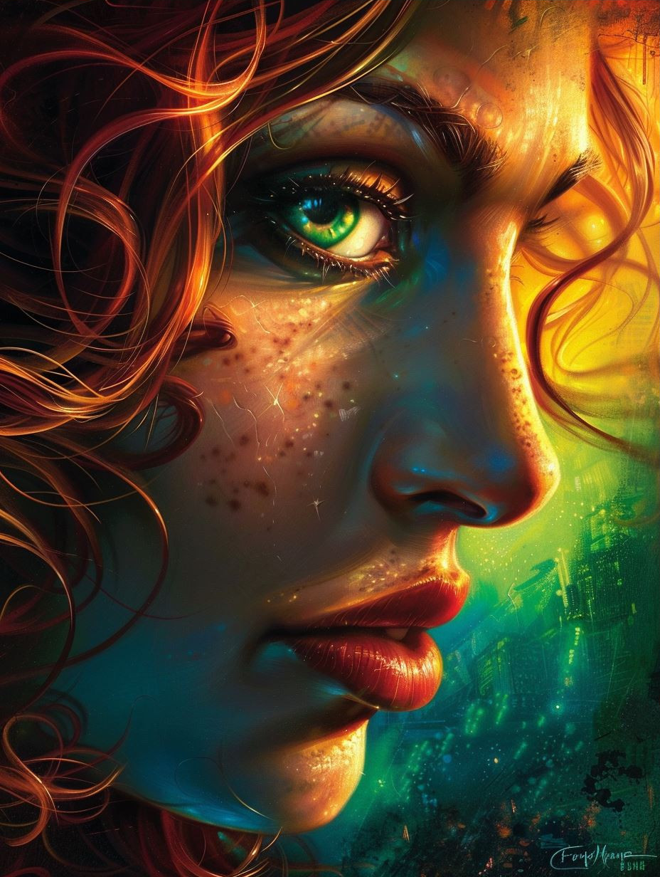 Ethereal Portraits of Cosmic Women - Image 3