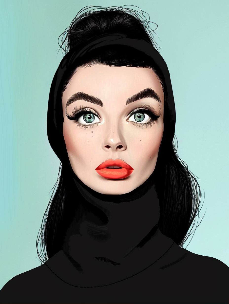 Modern Vintage Glamour Portraits - Image 1