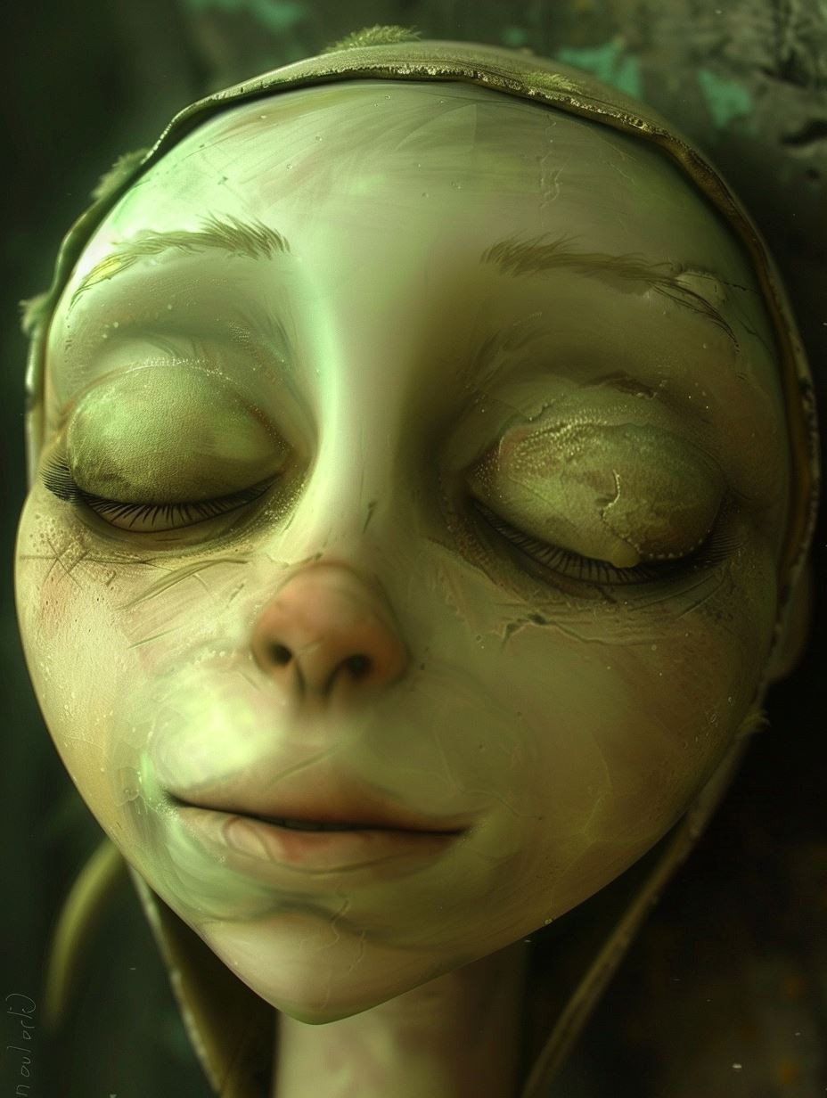 Hauntingly Ethereal Digital Portraits - Image 3