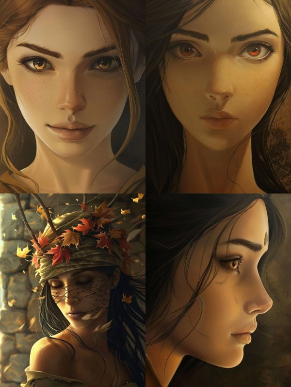 Ethereal Visions of Mystical Women